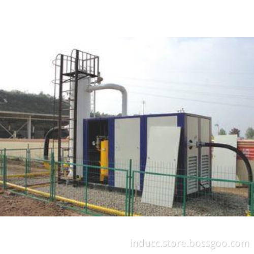electric natural gas oil injected screw compressor of one s